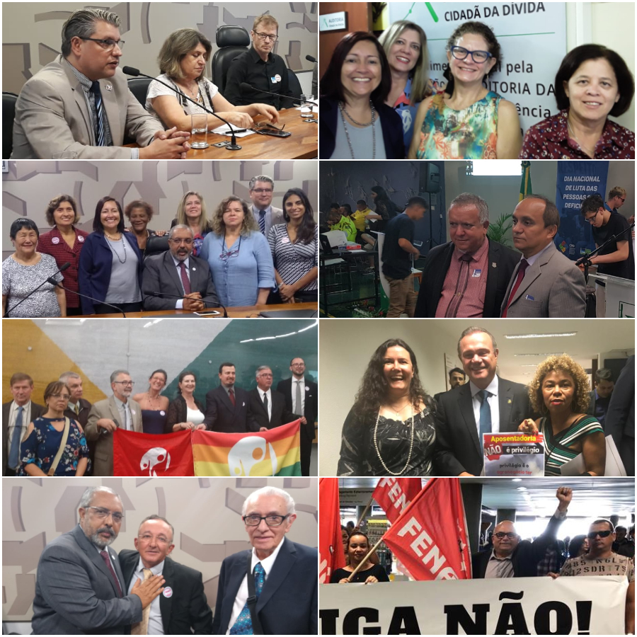 Com atuação articulada, Fenajufe e Sindicatos continuam pressão em Brasília na defesa dos serviços e servidores públicos