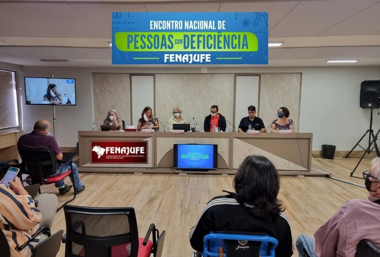 Encontro nacional da Fenajufe debate acessibilidade e inclusão para servidores PcD