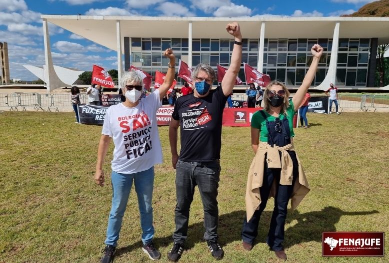 Recomposição salarial e NS: Fenajufe encerra semana de mobilização com pressão no STF