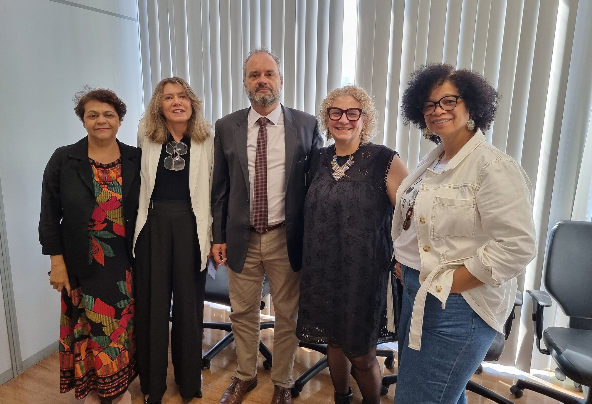 Fenajufe se reúne com assessor do Ministério da Gestão e da Inovação em Serviços Públicos em busca de apoio do Executivo nas pautas do Judiciário