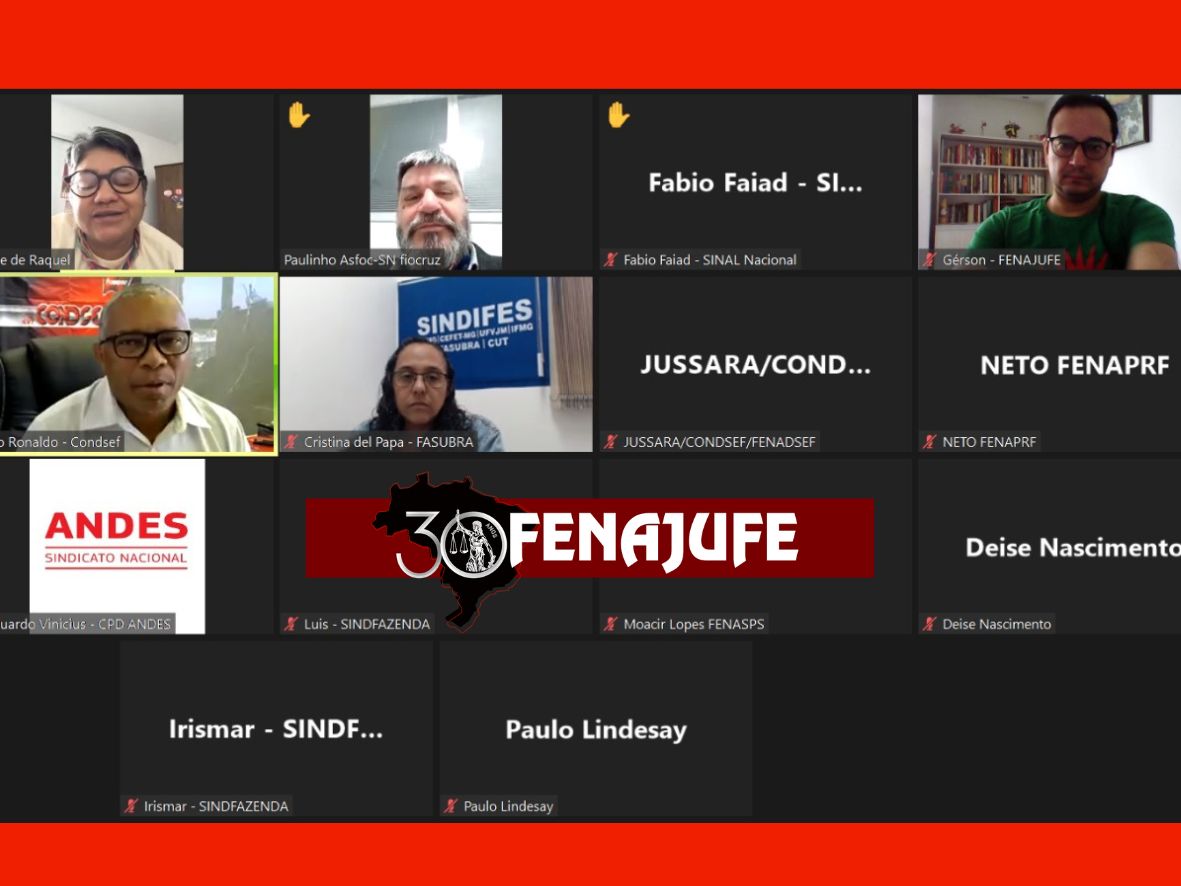 Em reunião do Fonasefe, Fenajufe garante espaço nas discussões das pautas gerais da MNNP