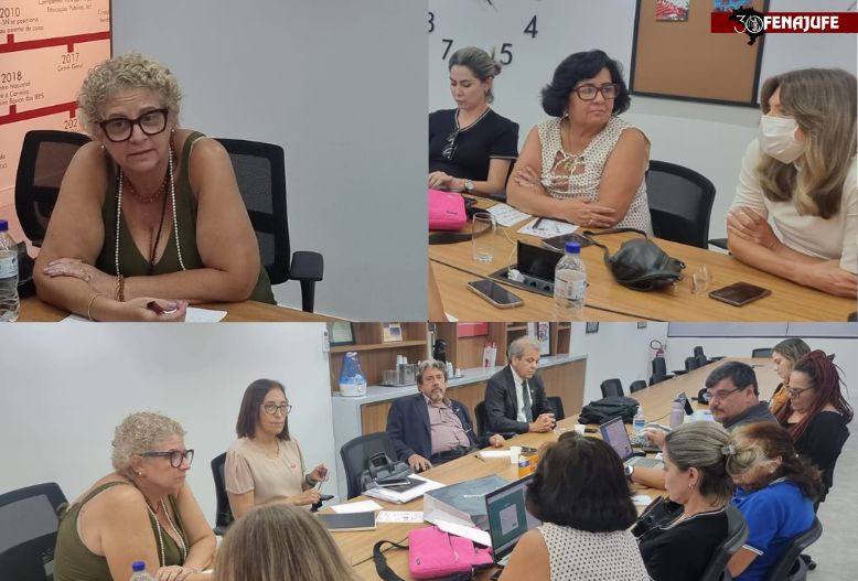 PEC 555: Fenajufe participa de reunião pelo fim da contribuição previdenciária de servidores aposentados e pensionistas