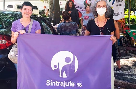 Sintrajufe/RS participa de reunião aberta pelo fim da violência contra as mulheres