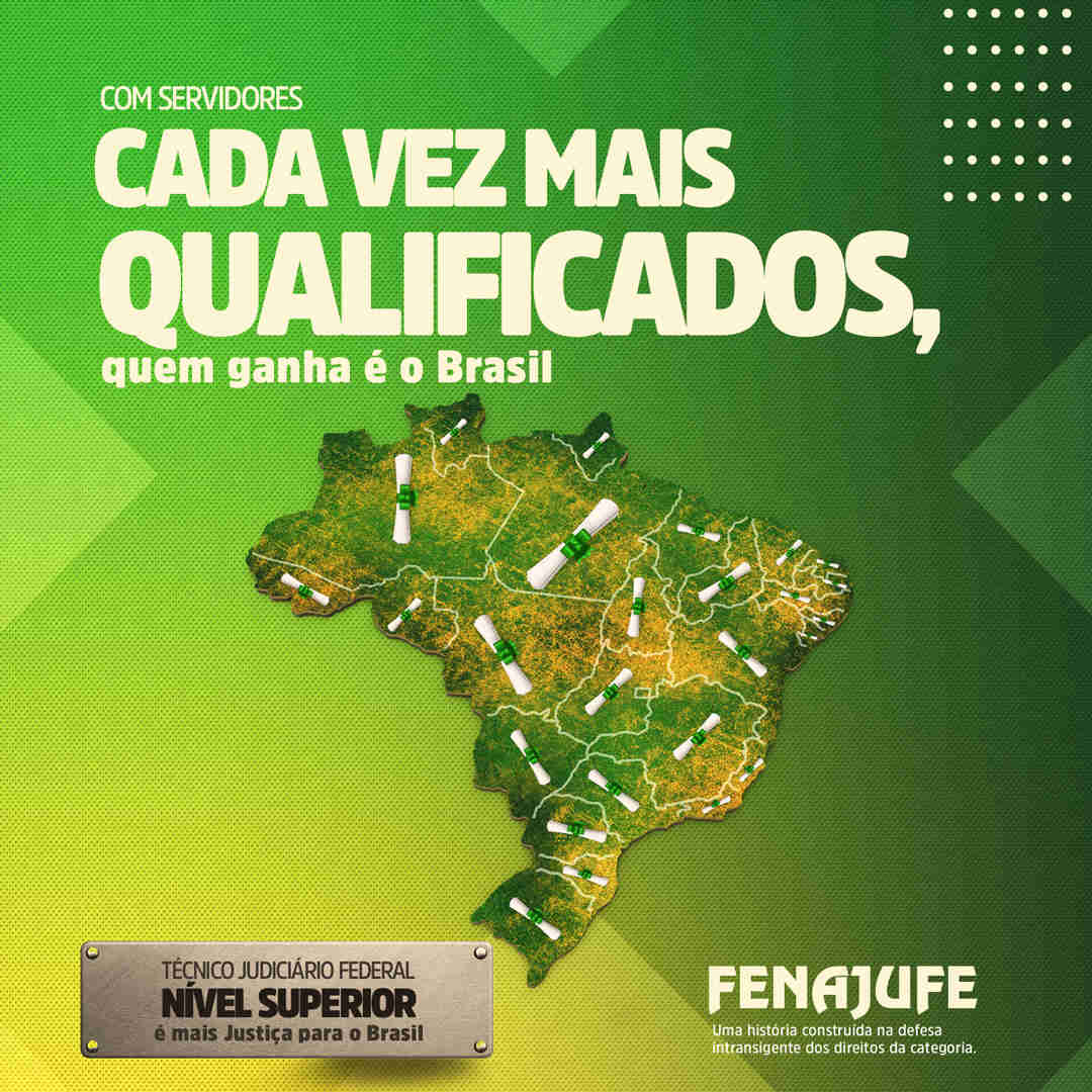 Com servidores cada vez mais qualificados, quem ganha é o Brasil