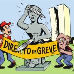 Na Bahia, servidores grevistas são impedidos de entrar no TRT5