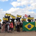 No DF, grevistas fazem ato no STF e cobram que Ayres Britto negocie com Dilma avanço na contraproposta