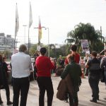 Trabalhadores do Judiciário Federal do RS realizam ato público em defesa de pauta emergencial