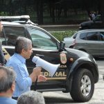 Sinjufego participa de ato unificado com policiais federais em Goiás, fortalecendo luta unificada com os SPFs
