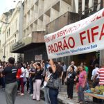Apagão Nacional: Servidores do TRT5 e da Justiça Federal fazem passeata no Comércio de Salvador