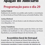 Nesta quinta-feira, 29, SP faz novo Apagão do Judiciário, com programação nos tribunais, assembleia geral e ato público na Av. Paulista