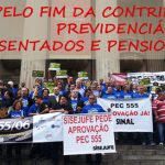 Parlamentares e aposentados, no Rio de Janeiro, defendem aprovação da PEC 555 em audiência pública