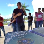 Trabalhadores baianos fazem manifestação pelo direito de greve