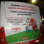 Sitraemg amplia campanha de valorização do servidor do Judiciário Federal – agora em “backbus”. Confira.