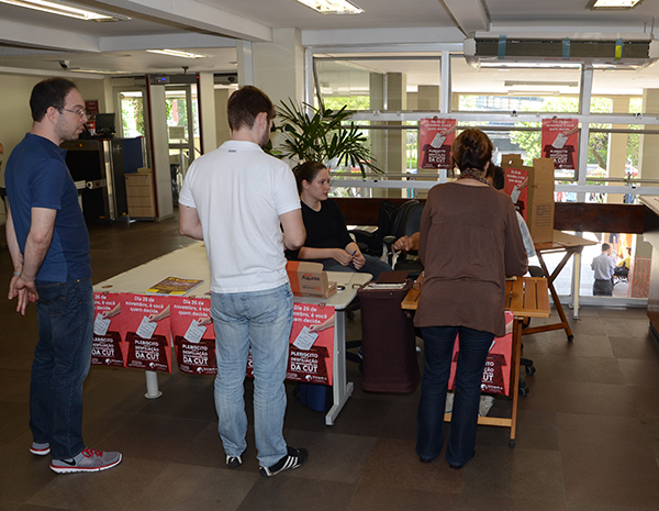 Democracia: durante todo o dia, a categoria foi às urnas decidir, em plebiscito, sobre desfiliação do Sintrajufe/RS da CUT