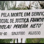 Sinjufego a Assojaf/GO realizam ato que cobra mais segurança para os oficiais de justiça