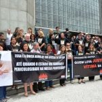 Em ato, oficiais de São Paulo pedem união da categoria e cobram mais segurança