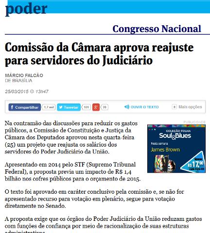 Matéria da Folha de S. Paulo não reflete realidade salarial da categoria