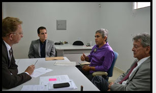Sinjufego e TRE/GO se reúnem com deputado federal João Campos (PSDB), que pedirá, na CCJ, a relatoria do PL 7920/14