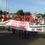 Sintrajufe-MA participa de Dia de Luta contra PL da terceirização em São Luís