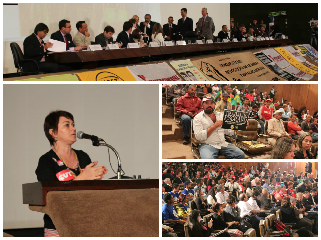 Em audiência pública no Senado, entidades condenam projeto da terceirização