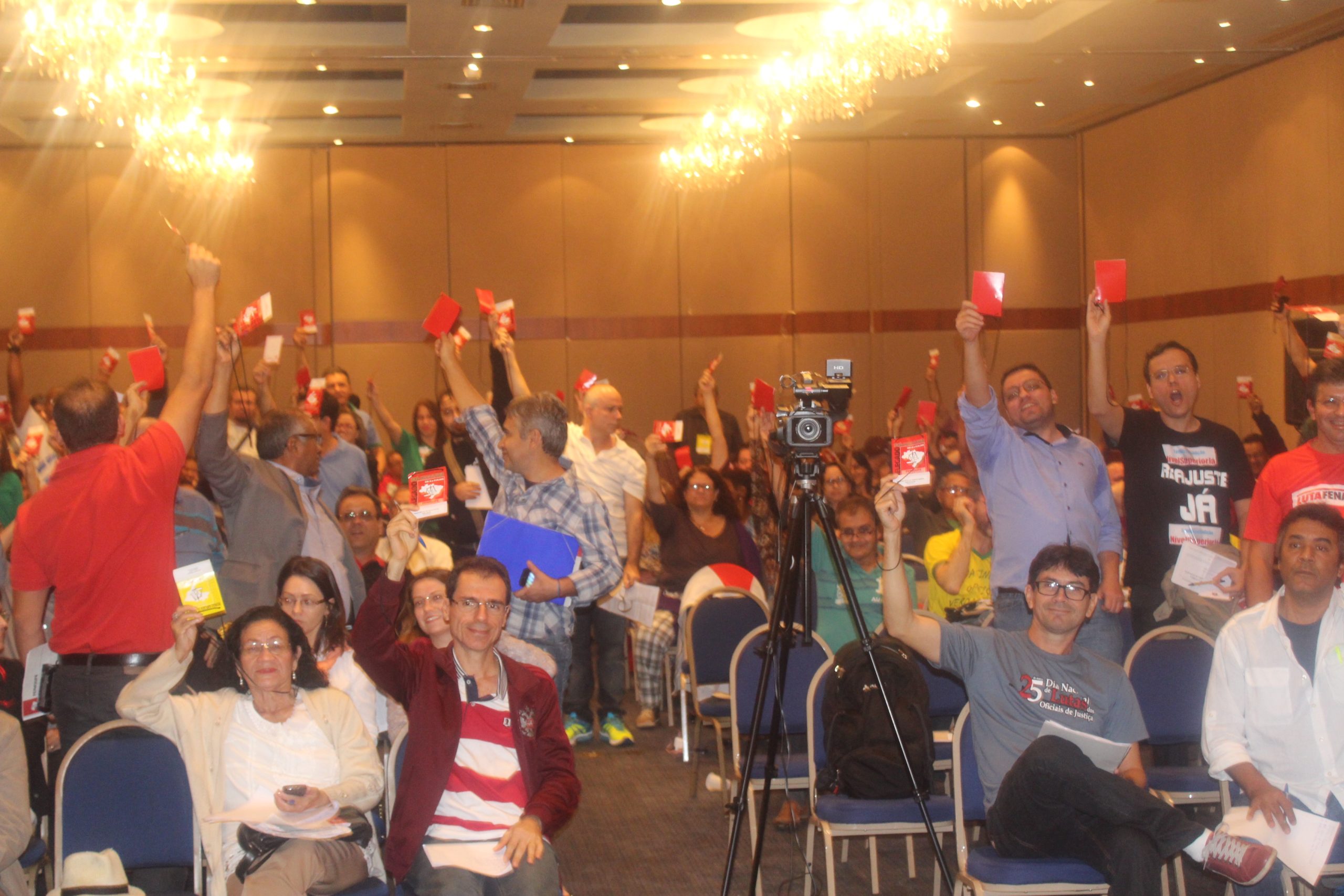 Aprovada moção de repúdio contra presidente do TRE-SP na Ampliada Fenajufe