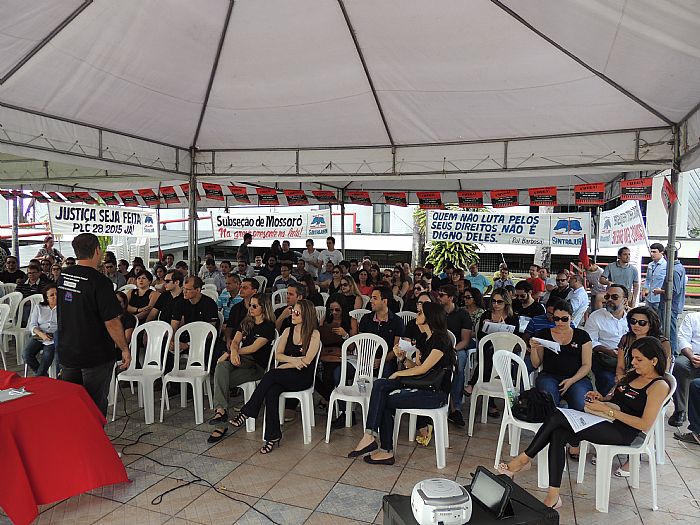 Greve do judiciário federal começou nesta segunda com adesão total da JFRN