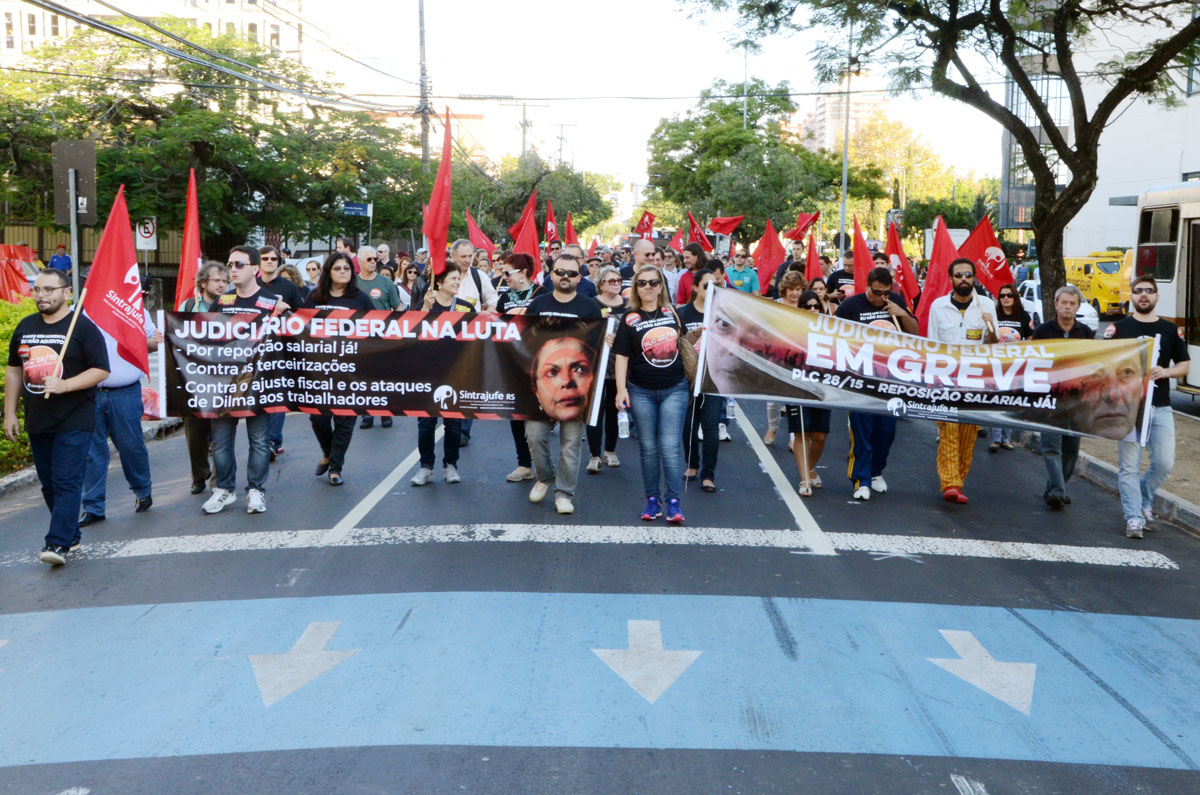 Judiciário Federal do RS começa a greve com a maior adesão dos últimos anos no estado