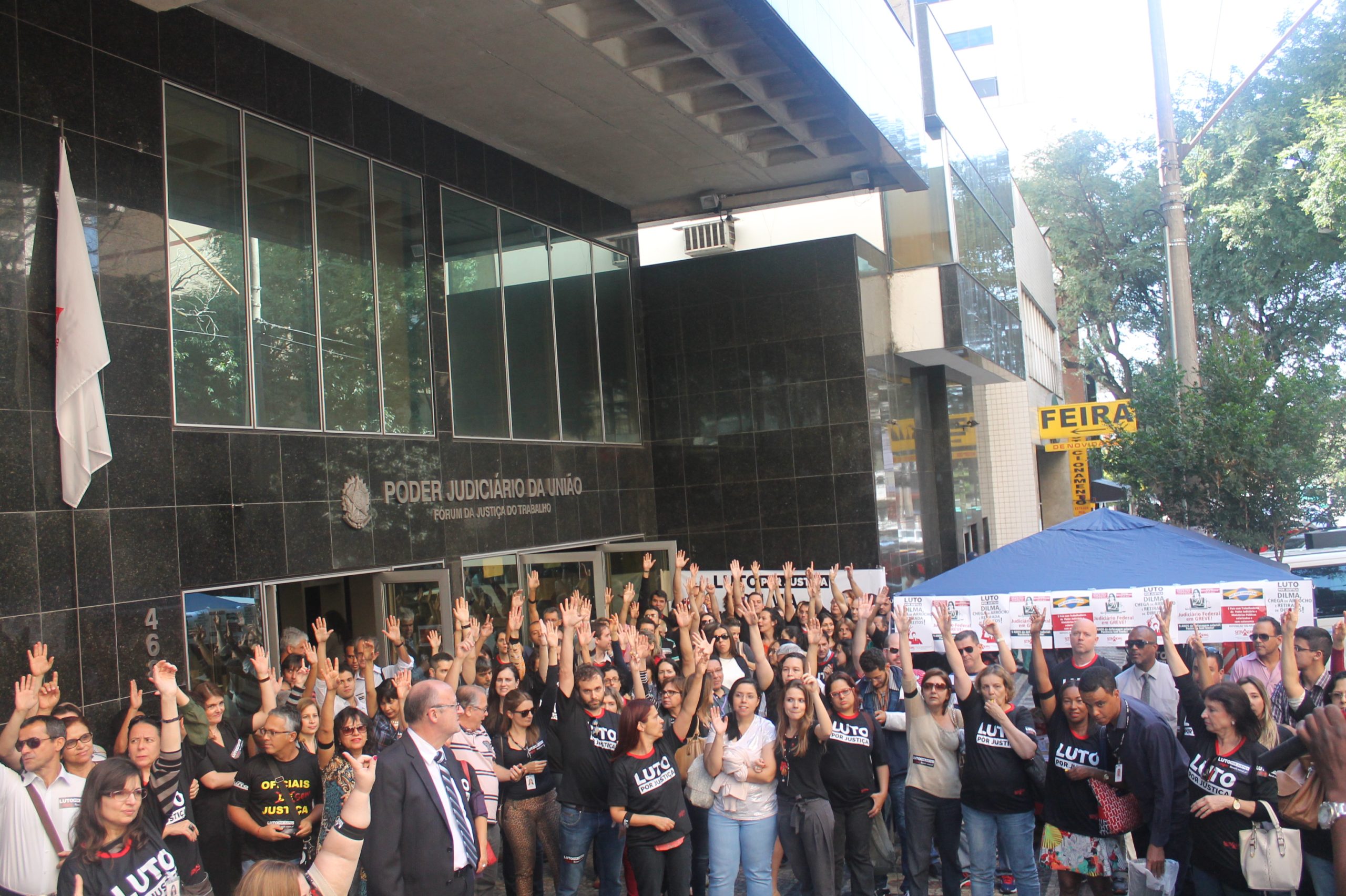 Greve começa hoje em Minas, com concentração e atos no TRT e na JF em BH