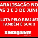 Servidores da JT da 15ª Região aprovam paralisação nos dias 2 e 3 de junho
