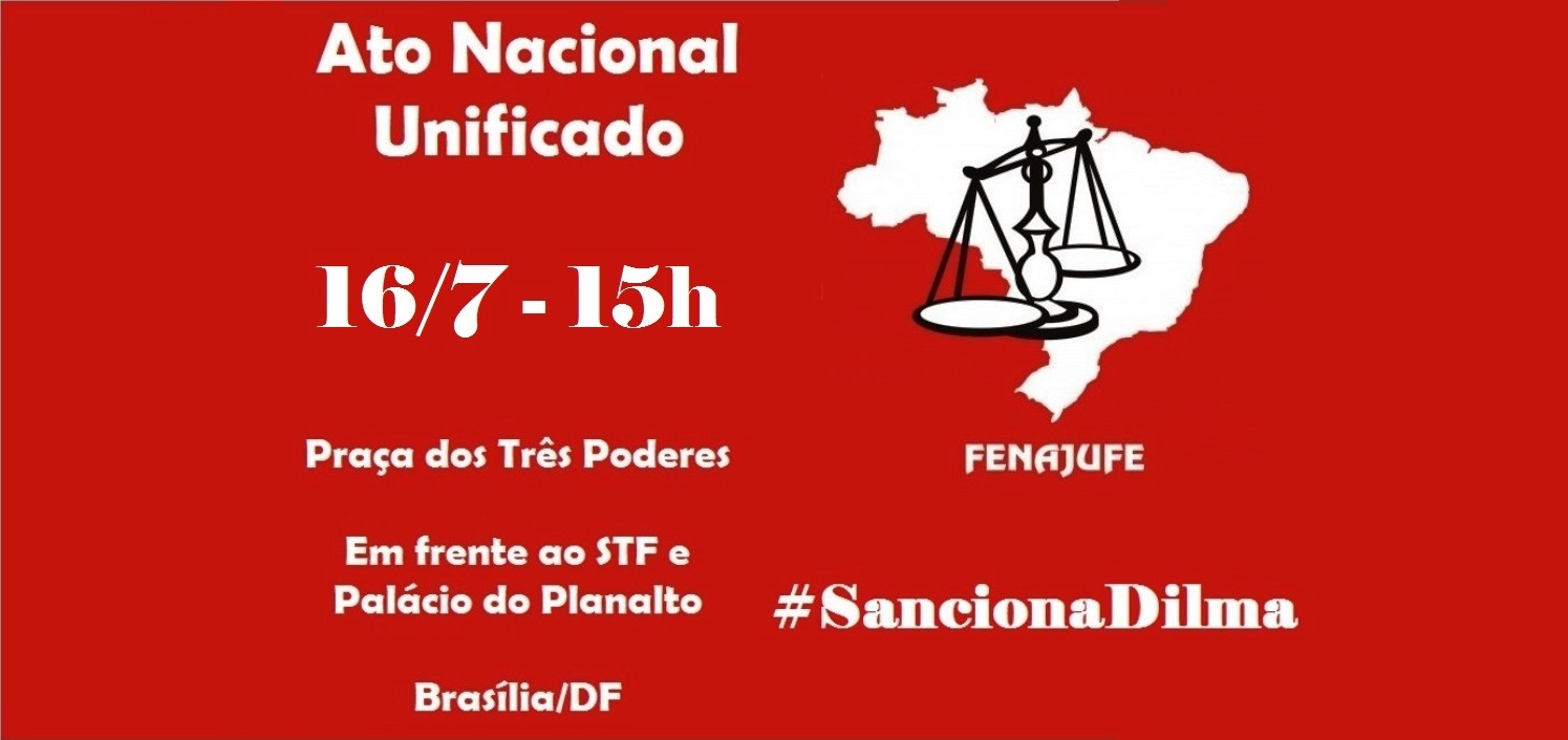 Ato Nacional pela sanção do PLC 28/2015