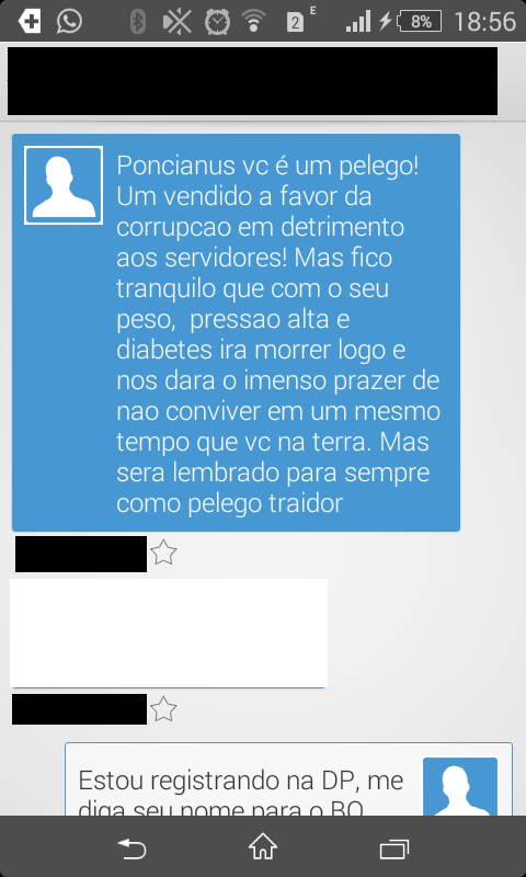 Fenajufe denuncia ameaça a coordenador