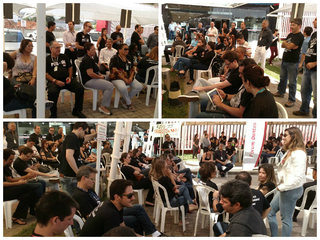 Servidores do Judiciário Federal em Sergipe continuam a mobilização em favor da sanção do PL 28/15