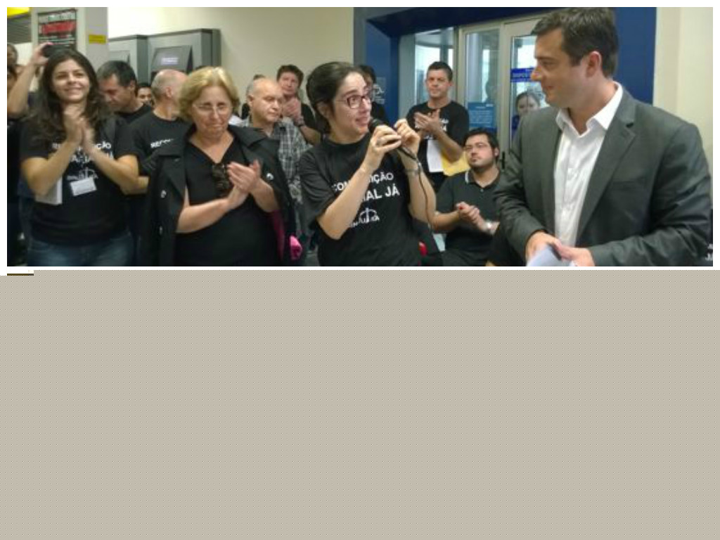 Deputado João Arruda (PMDB-PR) comparece à mobilização da greve no PR e apoia projeto dos servidores