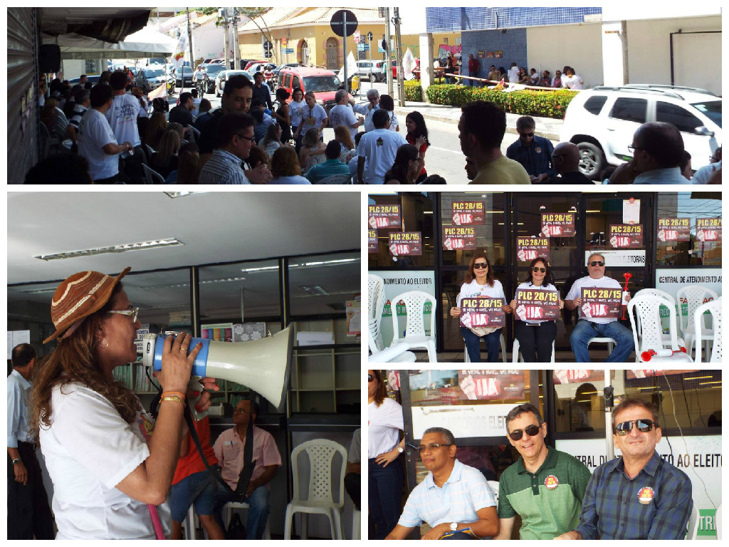 Apagão em Teresina comemora 30 dias da Greve do Judiciário