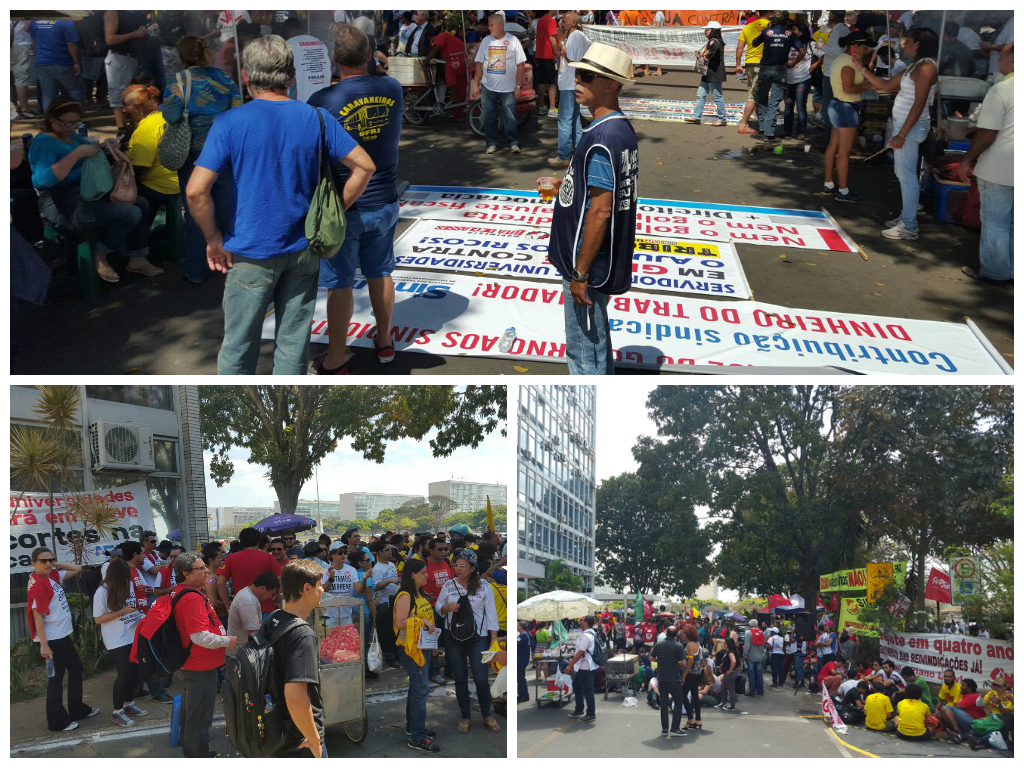 SPFs bloqueiam entradas e conseguem reunião com MPOG