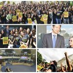 Servidores do TRT no Ceará ocupam galerias da Assembleia Legislativa e recebem apoio
