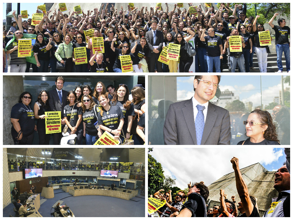 Servidores do TRT no Ceará ocupam galerias da Assembleia Legislativa e recebem apoio