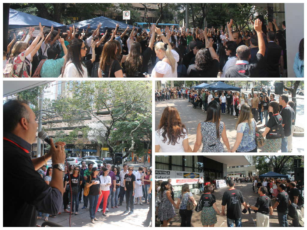 Servidores de Minas decidem continuar a greve, reforçar a mobilização pela do veto 26/15 e “invadir” Brasília no dia 18 de agosto