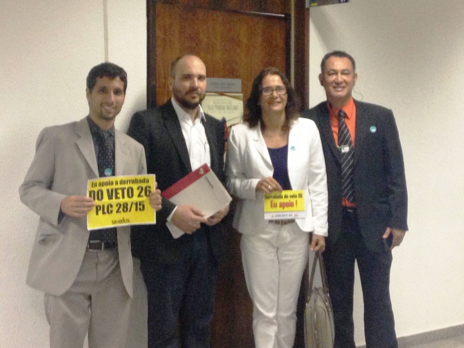 Fenajufe, sindicatos e servidores intensificam corpo-a-corpo no Congresso