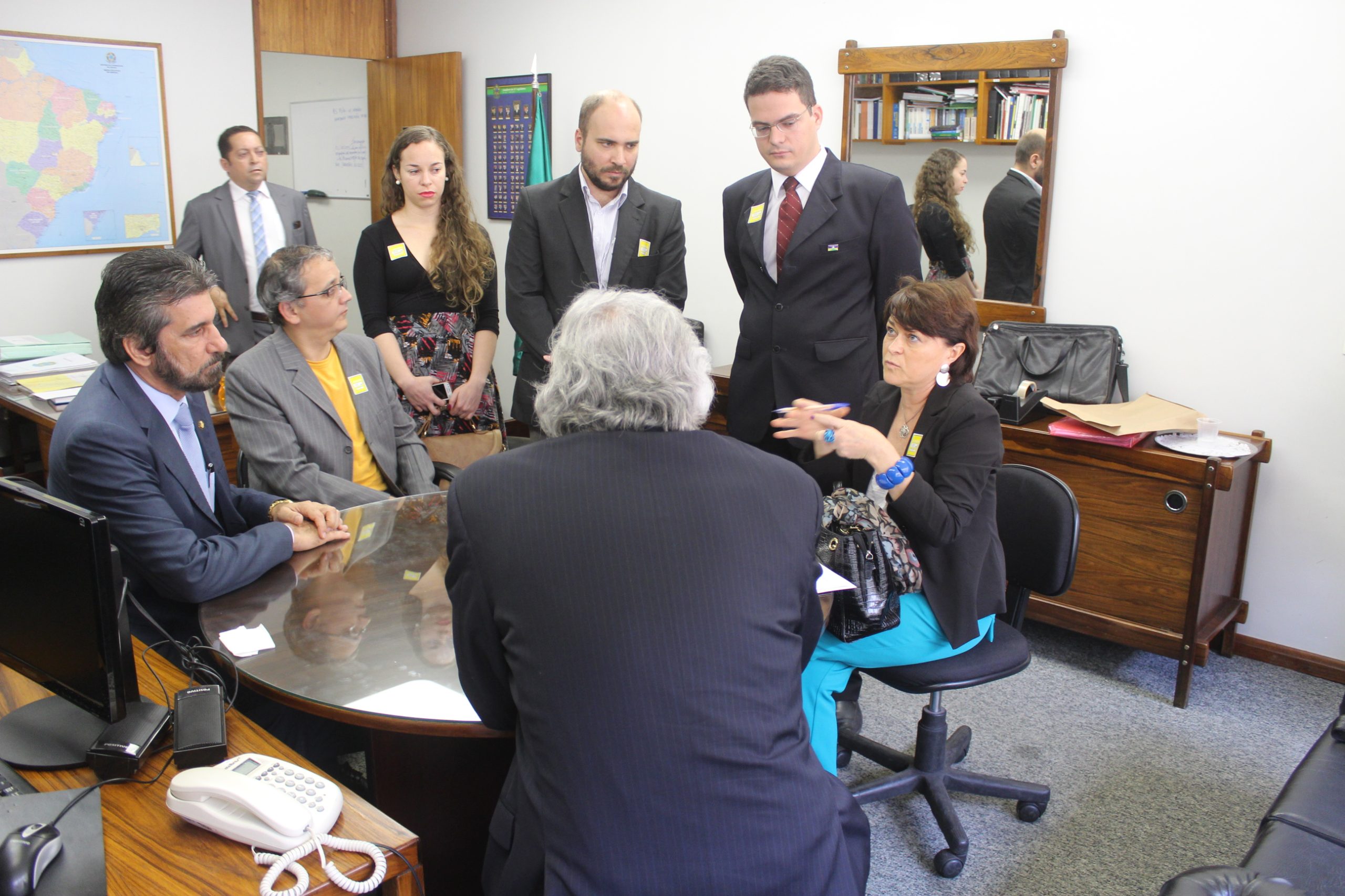 A convite do Sindijufe/RO-AC, Fenajufe participa de reunião com senador Valdir Raupp