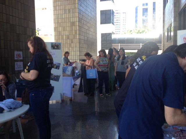 Servidores do TRT do Ceará realizam bazar