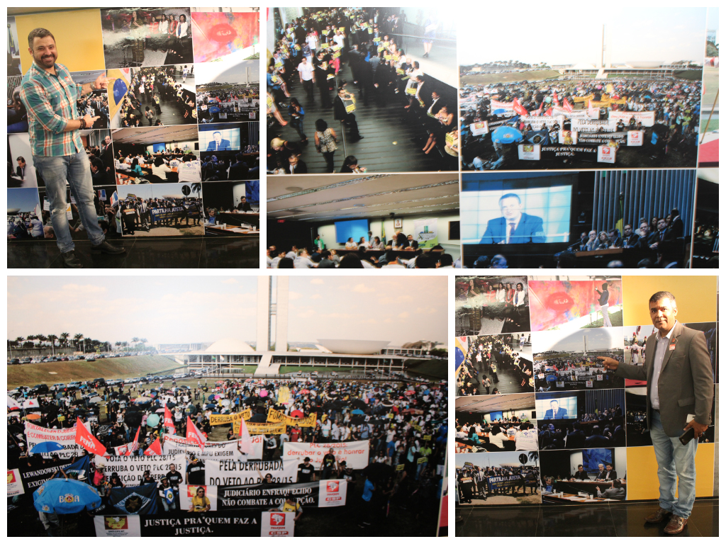 Luta da Categoria na Campanha Salarial 2015 integra exposição fotográfica na Câmara dos Deputados