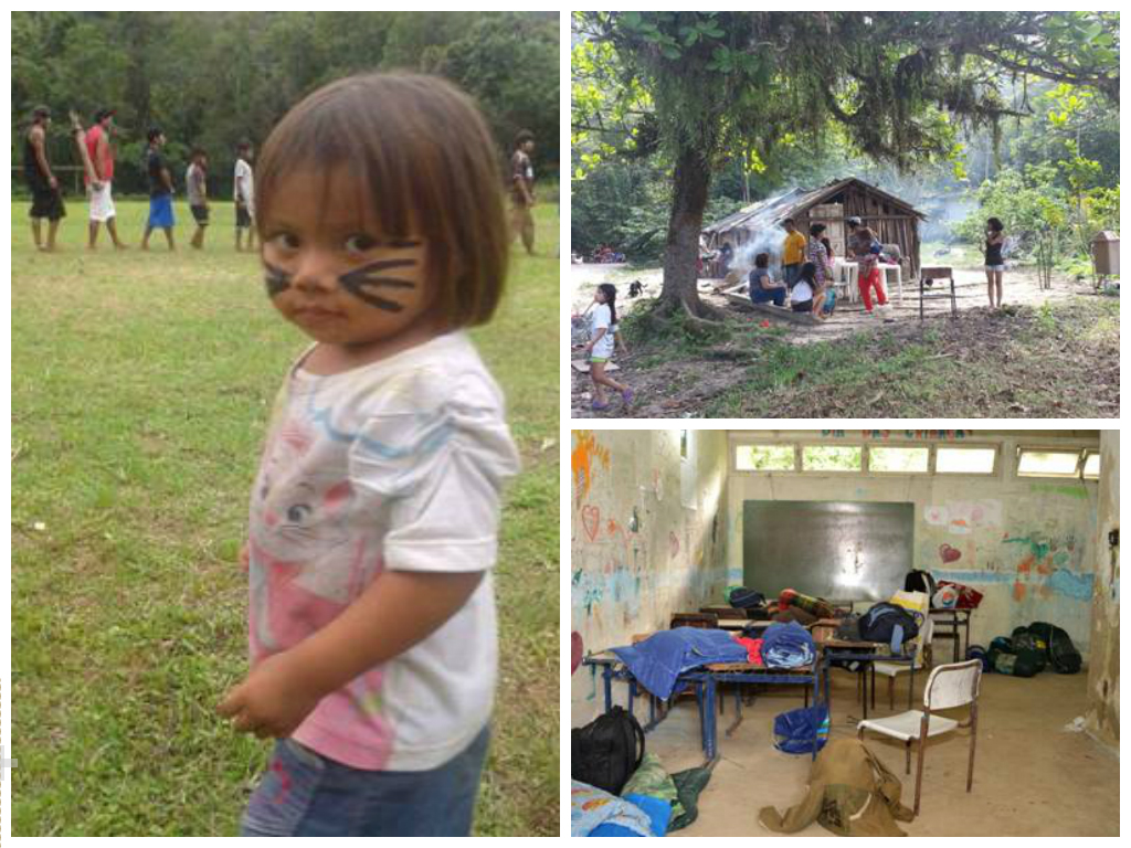 Índios Guarani de São Vicente reagem