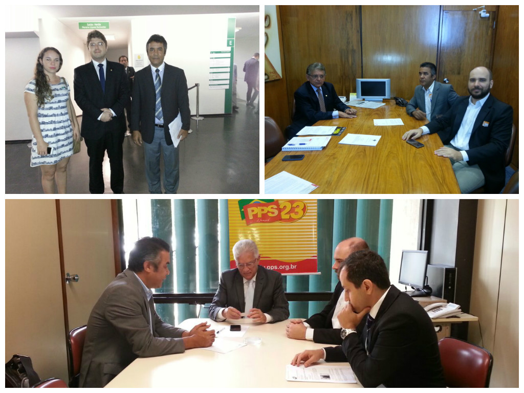 Líderes do PMDB, PPS e DEM reafirmam apoio ao PL 2648, mas crise politica atrapalha apreciação