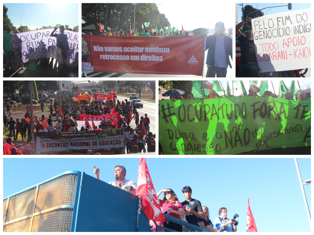 Fenajufe participa de ato público em defesa dos Servidores Públicos Federais e do Serviço Público