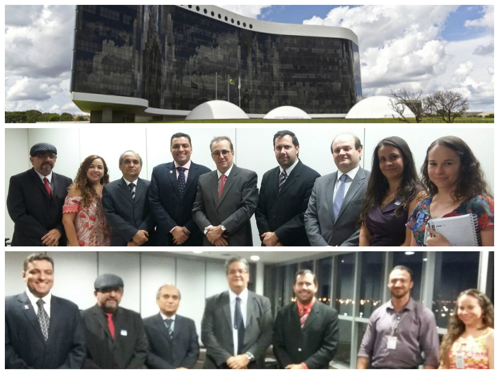 Fenajufe visita ministros do TSE para tratar do NS para Técnico