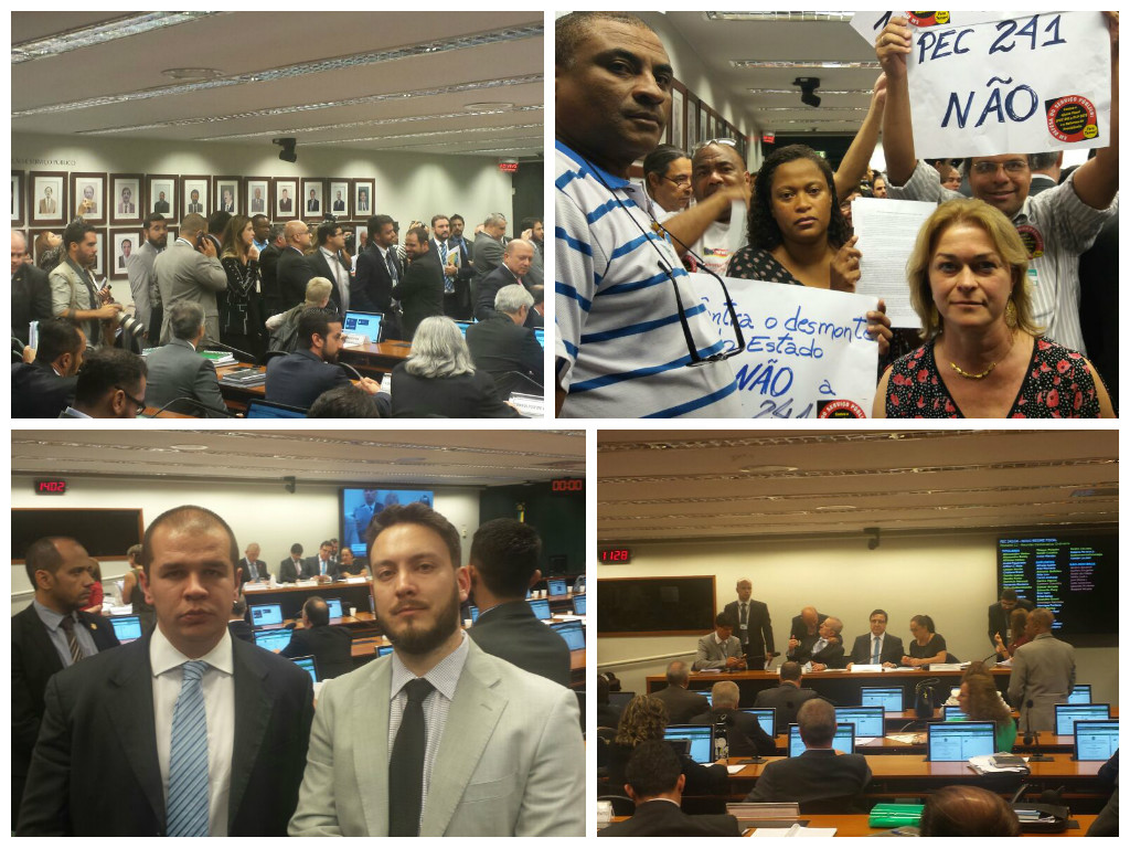 Comissão Especial continua análise da PEC 241 que ataca trabalhadores
