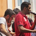 Em Dia Nacional de Lutas, trabalhadores protestam em Manaus contra a PEC 55, reforma trabalhista e previdenciária
