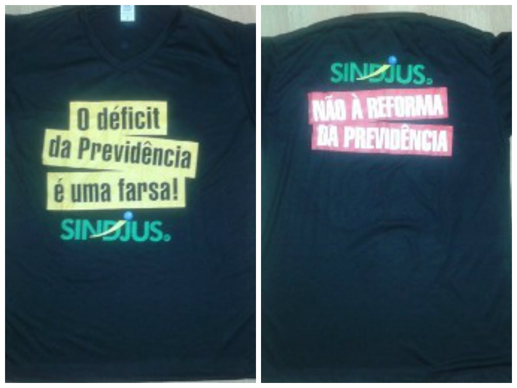 Sindjus-DF leva para as ruas forte campanha contra a reforma da Previdência de Temer