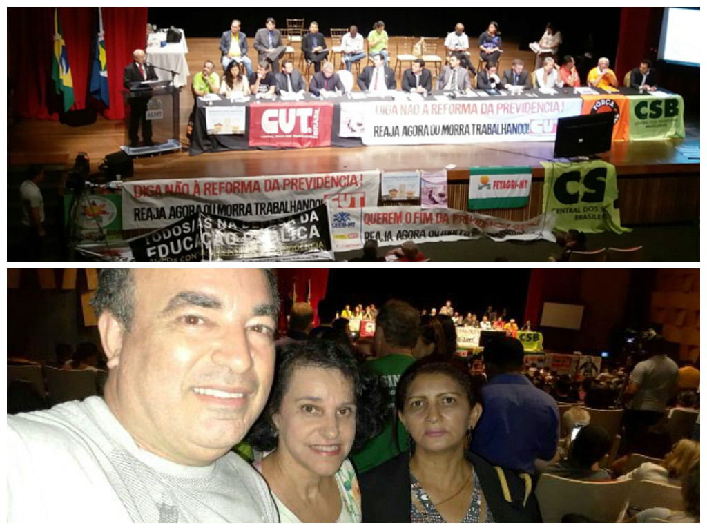 Com aval de Servidores do Judiciário Federal e do SINDIJUFE-MT, Mato Grosso diz não ao projeto da reforma previdenciária
